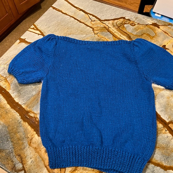 Vintage 90’s Nannell Angora Dart Royal Sweater 💙 - Picture 4 of 4